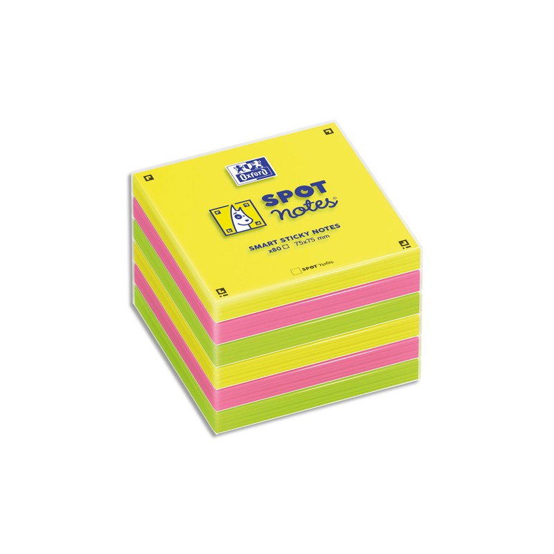 OXF L/6 BLOCS NOTES 75X75 ASS 400096928 OXF L/6 BLOCS NOTES 75X75 ASS 400096928