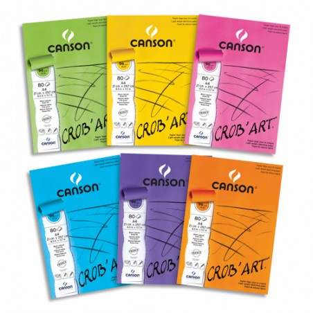 CAN BLOC 80F DESSIN CROBART A4 400100167