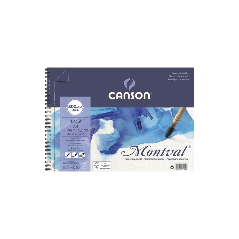 CAN BLOC SPIR 12F MONTVAL 300G A4 807160 CAN BLOC SPIR 12F MONTVAL 300G A4 807160