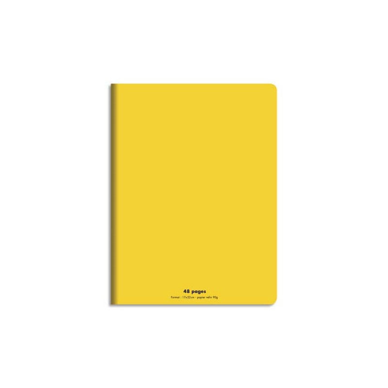 CNQ CAH 17X22 48P SEY PP JAUNE 100101302