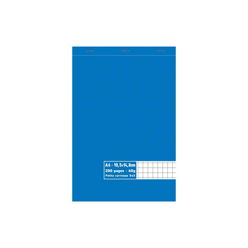 1ER BLOC 60G A6 200P AGRAFE 5X5 423195 1ER BLOC 60G A6 200P AGRAFE 5X5 423195