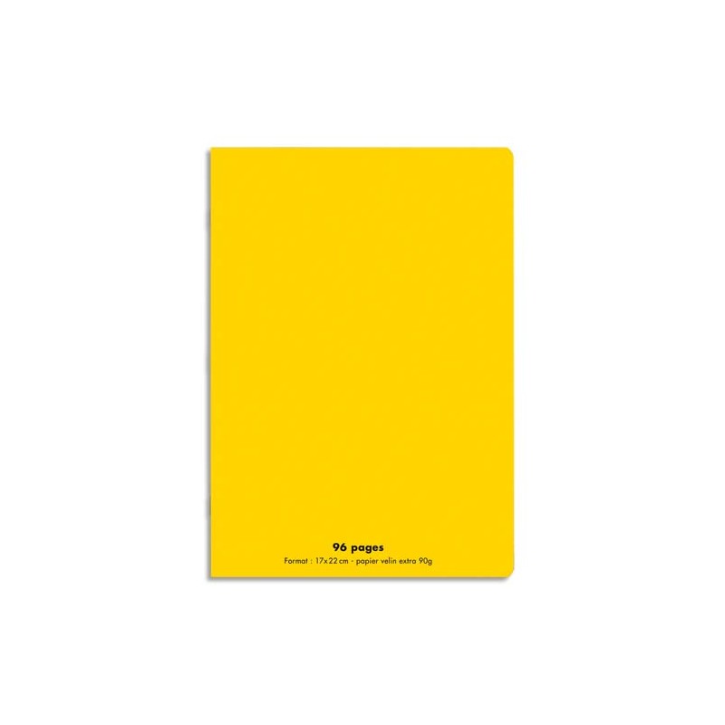 CNQ CAH 17X22 96P SEY PP JAUNE 100104894