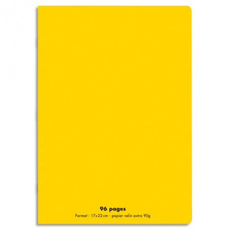 CNQ CAH 17X22 96P SEY PP JAUNE 100104894