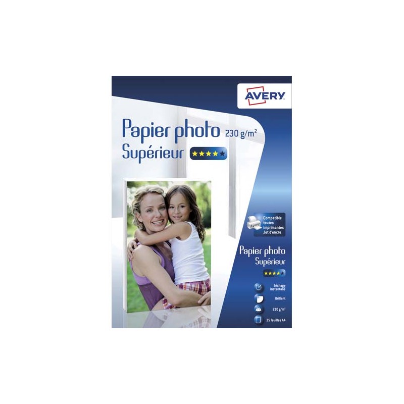 AVE B/35 PAP PHOTO BRILL A4 230G 2497-35