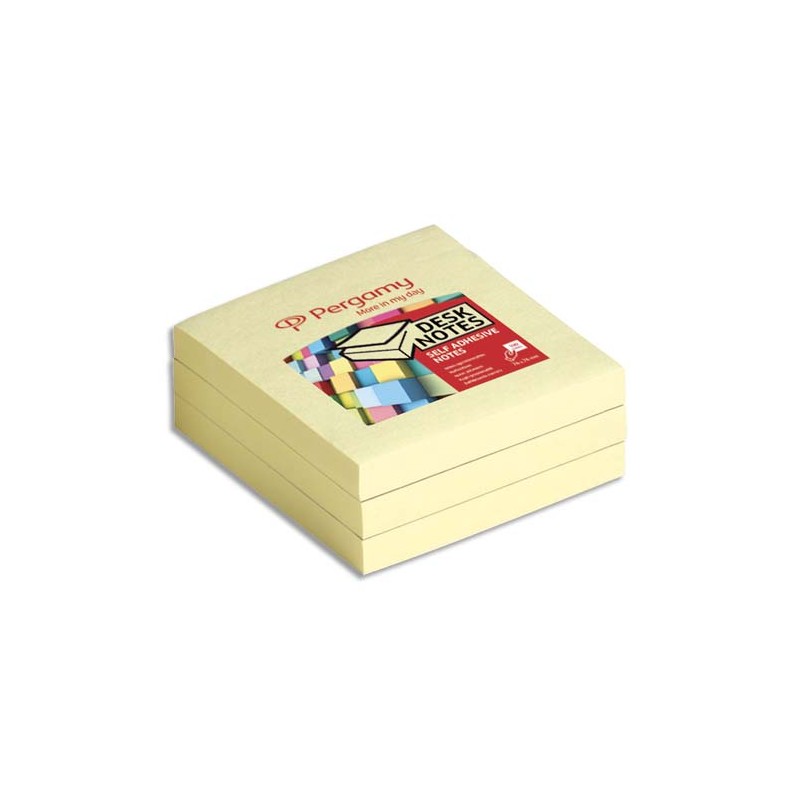 PRG BLOC 100F REPOS 76X76 JAU 7100029228 PRG BLOC 100F REPOS 76X76 JAU 7100029228