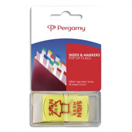 PRG SET 50 INDEXSTANDARD SIGNATURE JAUNE