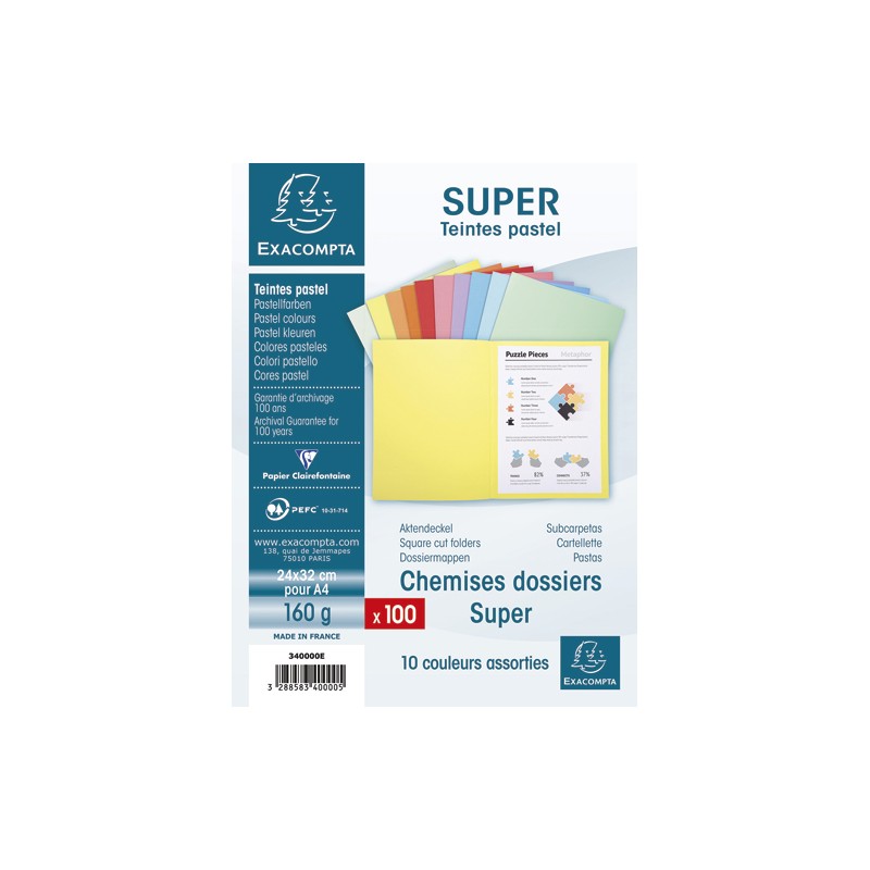 EXA P/100 CHEM SUPER 160G ASS 340000E EXA P/100 CHEM SUPER 160G ASS 340000E