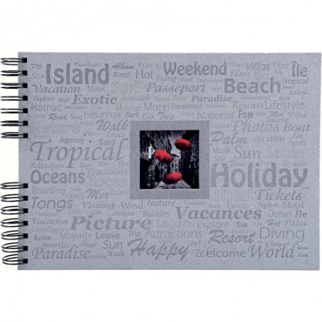 EXA ALBUM MOMENTO 32X22 GRIS 16514E