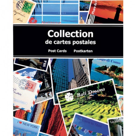 EXA ALBUM CARTE POSTALE 20X25.5 96115E