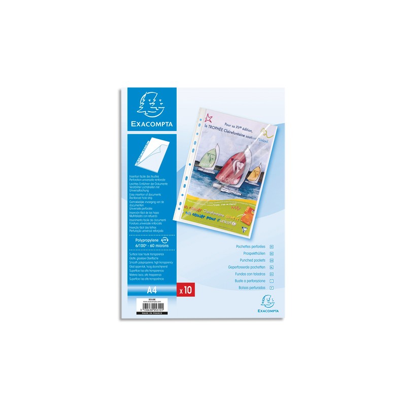 EXA S/10 POCH PERF 6/100 A4 5310E EXA S/10 POCH PERF 6/100 A4 5310E
