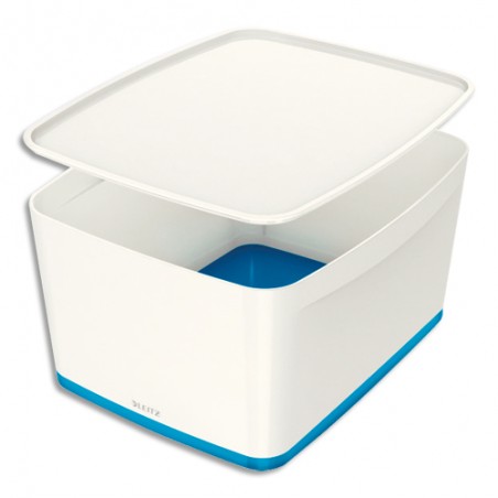 LEI BTE MYBOX M COUV BLANC BLEU 52161036