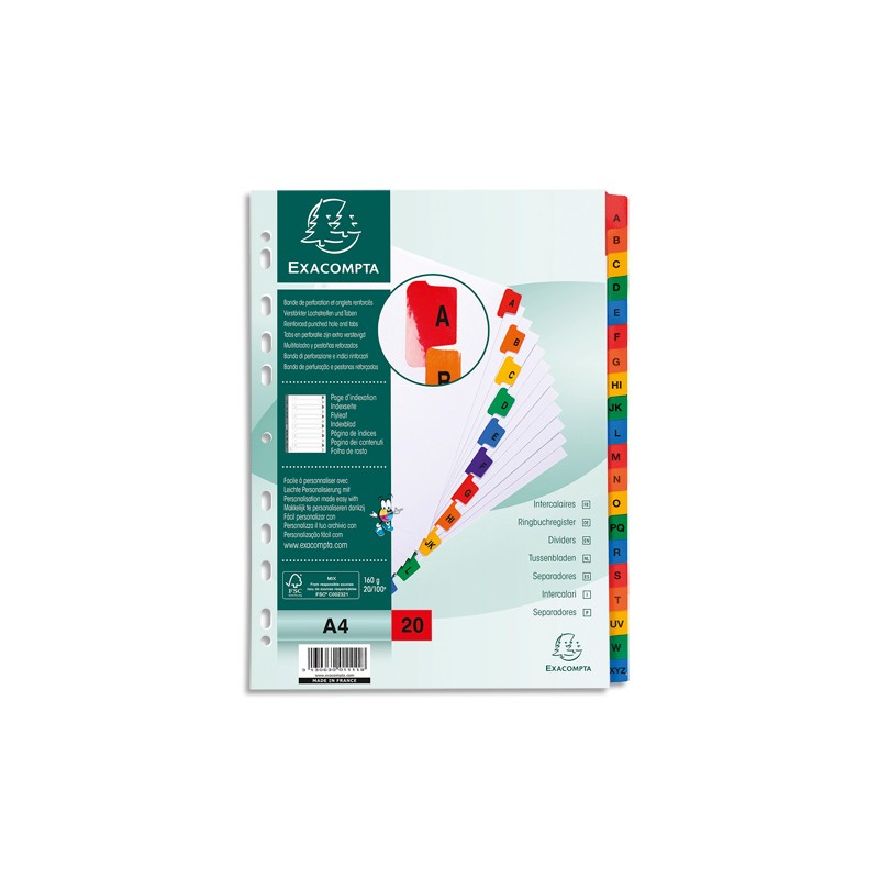 EXA INTERC 170G ALPHA 20T A4 1111E EXA INTERC 170G ALPHA 20T A4 1111E