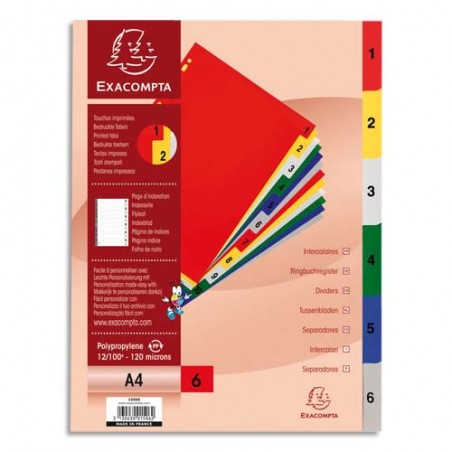 EXA INTER PP NUM A4 6T 1506E