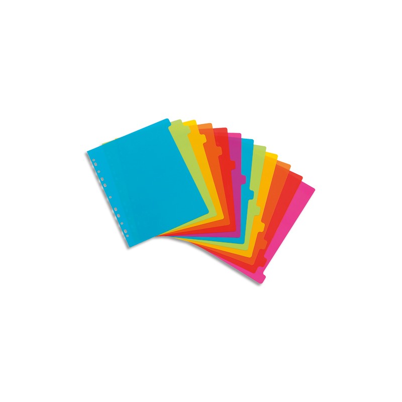 VIQ INTERC PP A4 12T HAPPYFLUO 154731-06