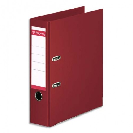 PRG CLAS LEV PP DOS 8CM BORDEAUX