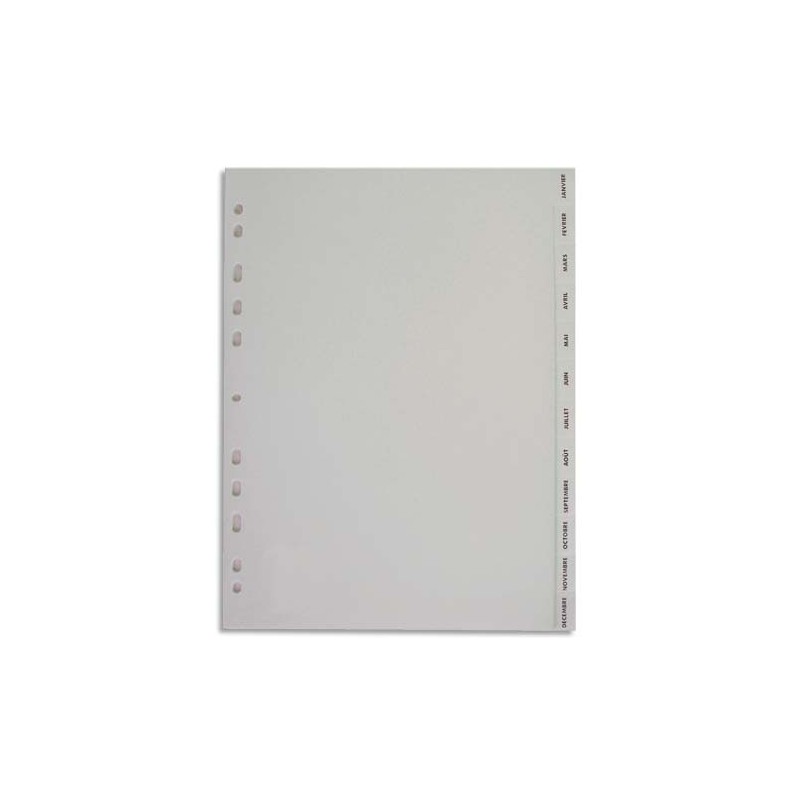 PRG INTERC MENSUEL 12T A4 PP BLANC901610 PRG INTERC MENSUEL 12T A4 PP BLANC901610