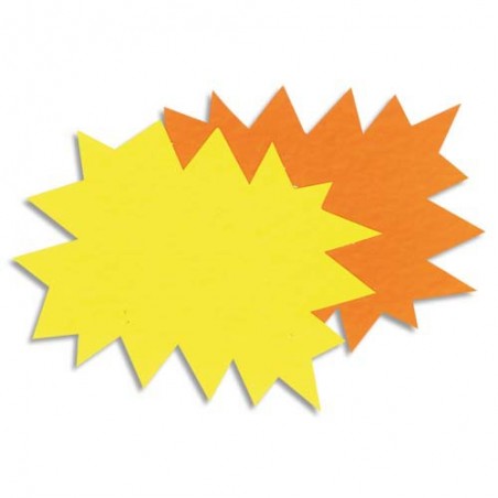 AGI P/50 ETIQ ECLATE12X16 FLUO/O 16950