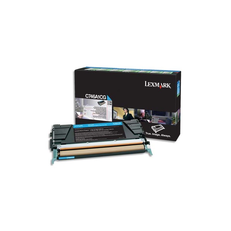 LXM CART TONER CYAN C746A1CG