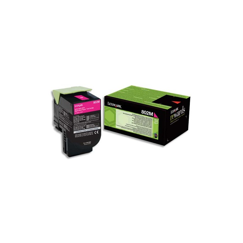 LXM CART TONER MAGENTA 802M 80C20M0 LXM CART TONER MAGENTA 802M 80C20M0