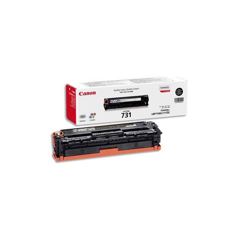 CNO CARTOUCHE TONER 731 NOIR 6272B002AA CNO CARTOUCHE TONER 731 NOIR 6272B002AA