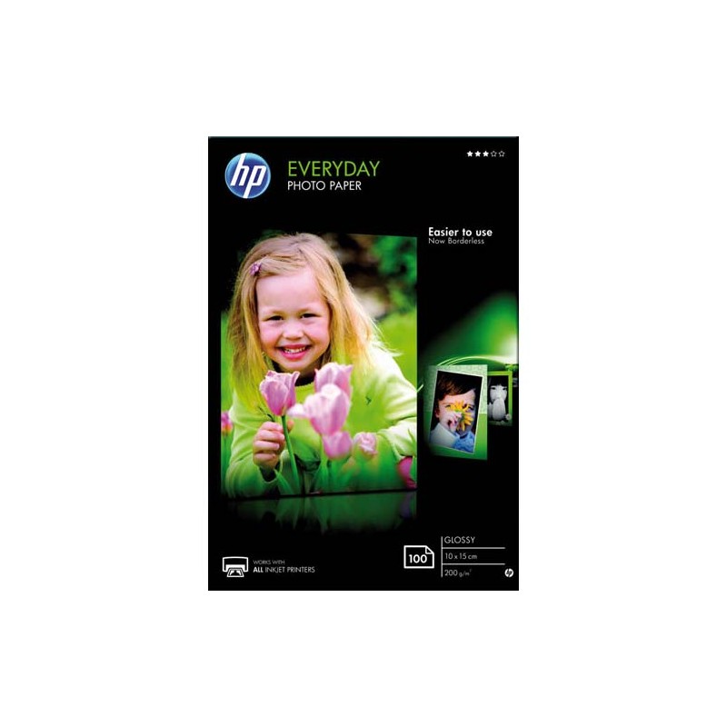 HWP P/100 PAP PHOTO BRILL 10X15 CR757A HWP P/100 PAP PHOTO BRILL 10X15 CR757A