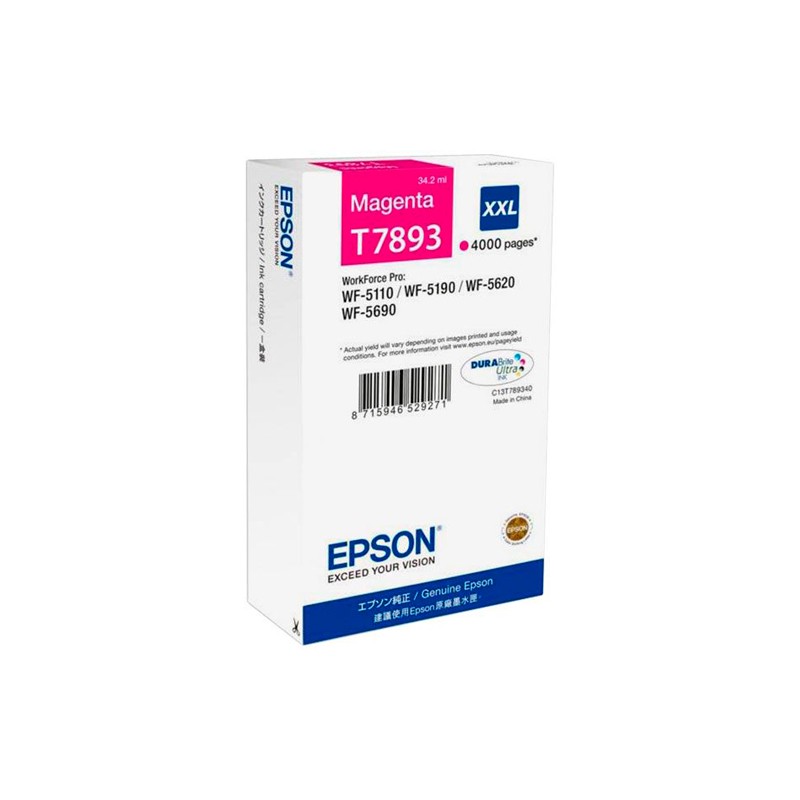 EPS CART J ENCRE MAGENTA XXL C13T789340 EPS CART J ENCRE MAGENTA XXL C13T789340