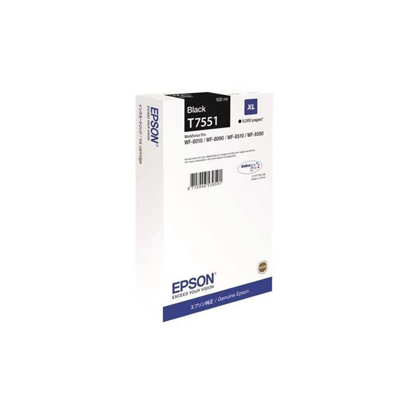 EPS CART JET ENCRE NOIRE XL C13T755140