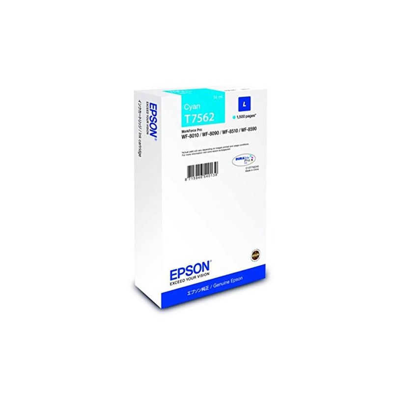 EPS CART JET ENCRE CYAN L C13T756240 EPS CART JET ENCRE CYAN L C13T756240