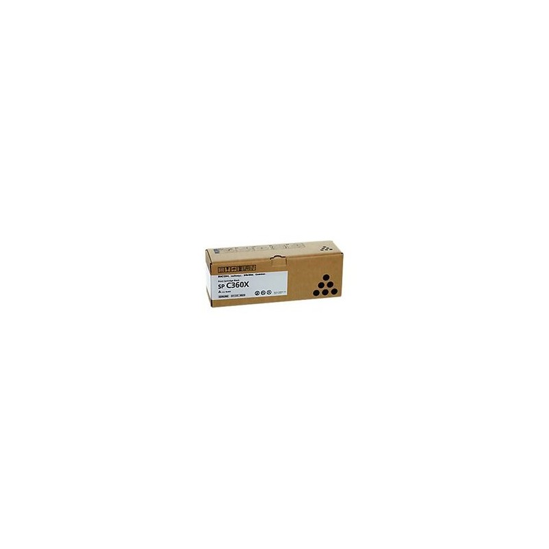 RIC CART TONER NOIR SP C360X 408250 RIC CART TONER NOIR SP C360X 408250