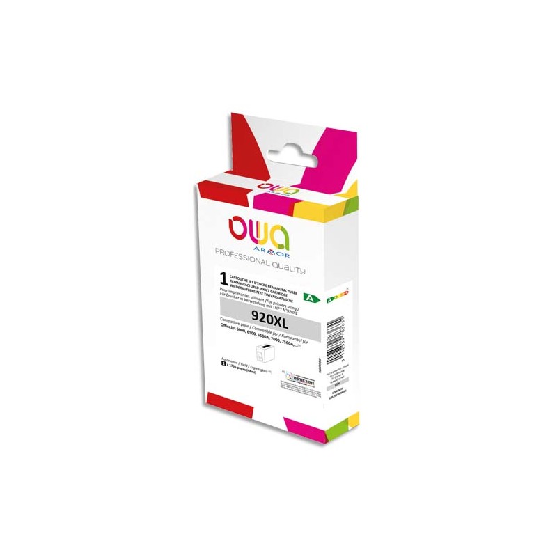 OWA CART COMPAT JE HP920XL NR K20449OW OWA CART COMPAT JE HP920XL NR K20449OW