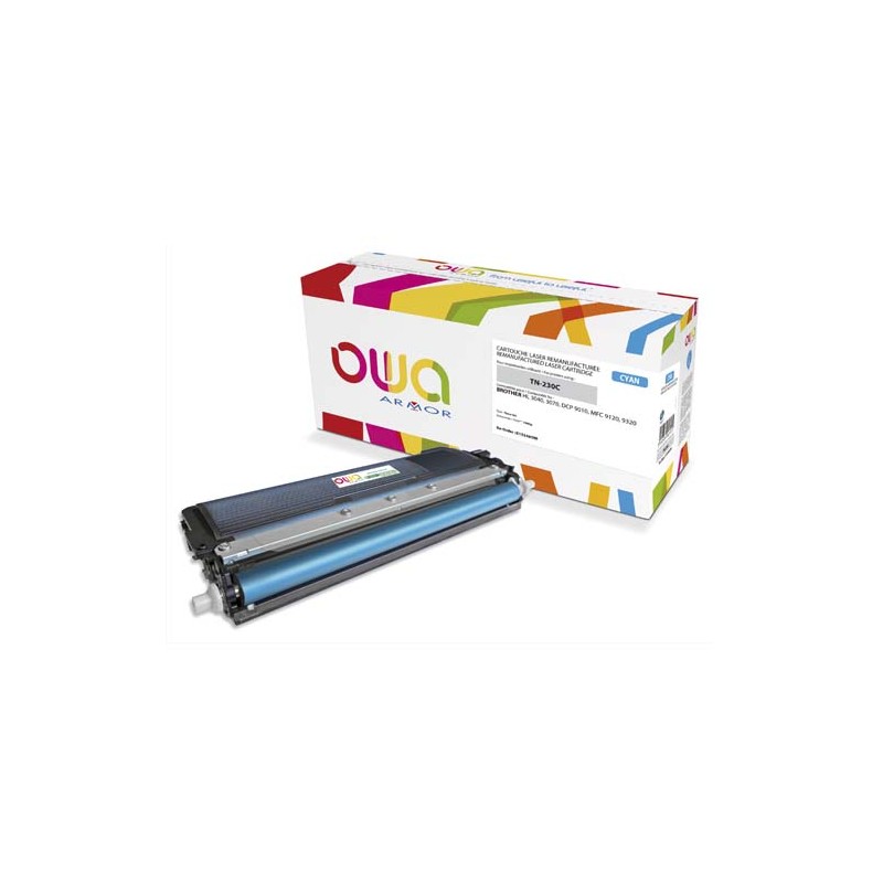 OWA COMPATIBLE BROTHER TN230C C K15348OW OWA COMPATIBLE BROTHER TN230C C K15348OW