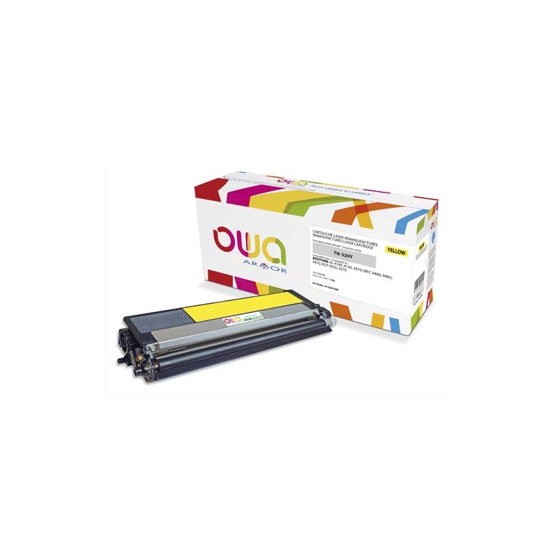 OWA COMPATIBLE BROTHER TN320Y Y K15457OW
