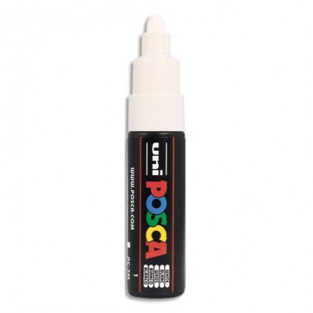 UNI MARQUEUR POSCA BLANC PC7M BL