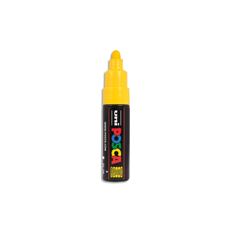 UNI MARQUEUR POSCA JAUNE PC7M J UNI MARQUEUR POSCA JAUNE PC7M J