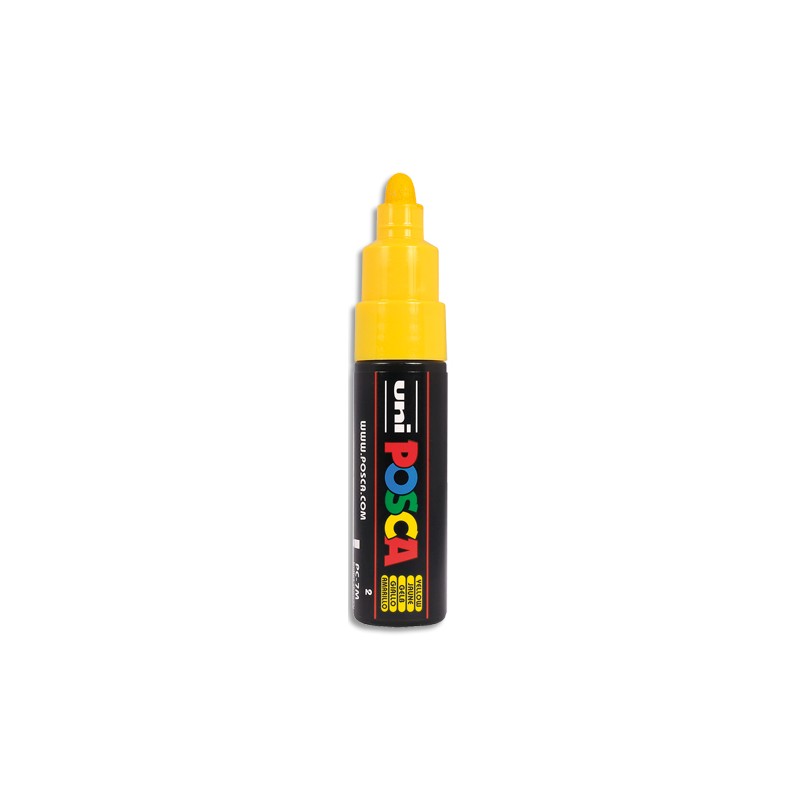 UNI MARQUEUR POSCA JAUNE PC7M J