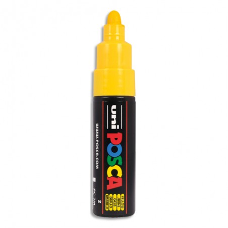 UNI MARQUEUR POSCA JAUNE PC7M J