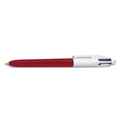 BIC BILLE 4COUL SHINE ROUGE 964773
