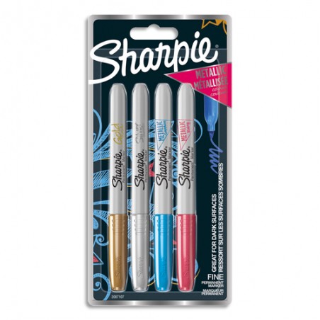SHP P/4 MARQ SHARPIE FIN METALIC 2067107