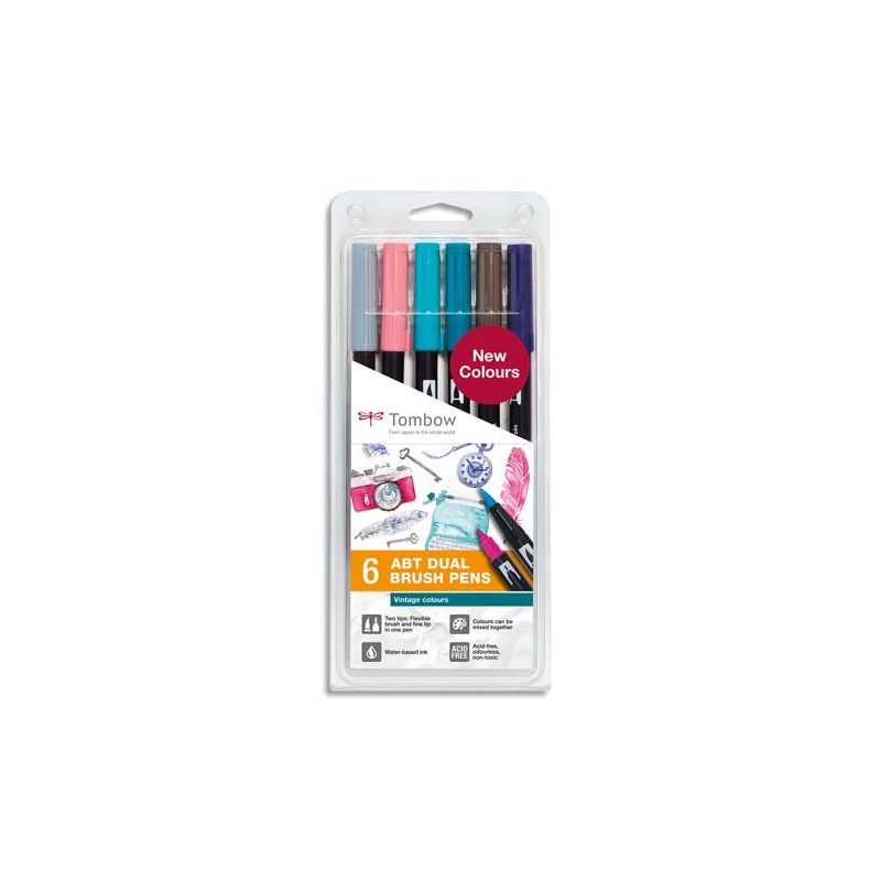 TBW S/6 ABT BRUSH PEN VINT 19-ABT-6P-5 TBW S/6 ABT BRUSH PEN VINT 19-ABT-6P-5