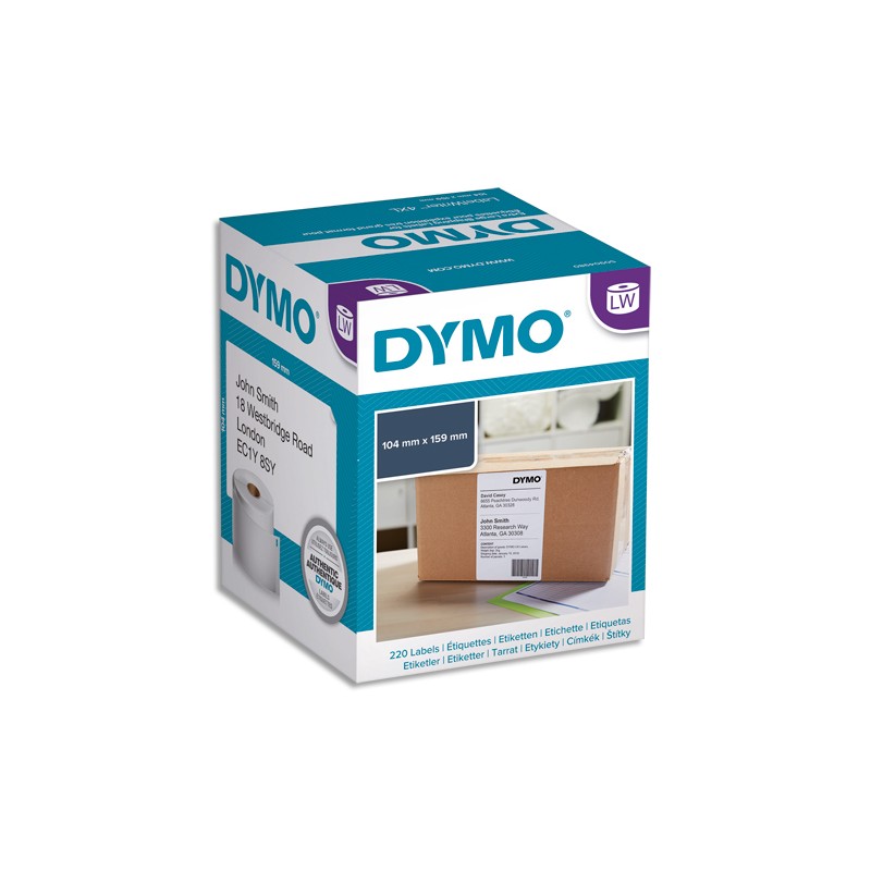 DYM ETIQ LARGES 4XL 104X159MM S0904980