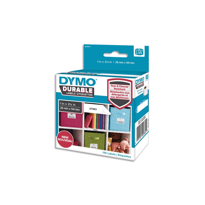 DYM P/160 ETIQ DUR 25X54MM N/BLC 1976411 DYM P/160 ETIQ DUR 25X54MM N/BLC 1976411