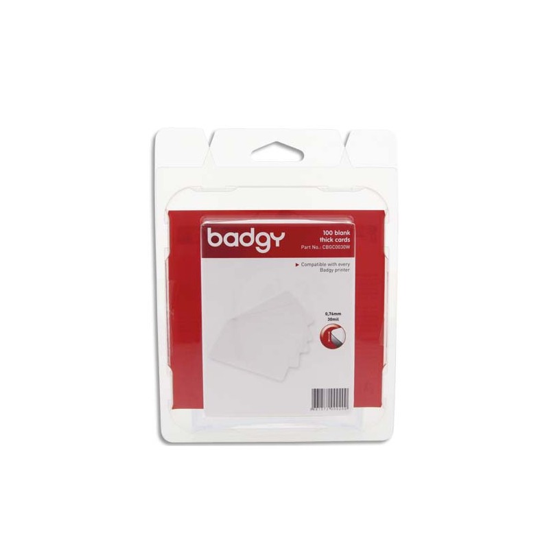 EVO B/100 CART PVC EPAISS 0.76 CBGC0030W EVO B/100 CART PVC EPAISS 0.76 CBGC0030W
