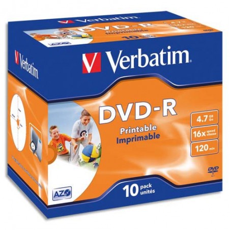 VET T/50 DVD-R 16X 4.7GO 120MIN 43548