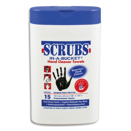 JEL S/15 LINGETTES NETTOY SCRUBS 042215