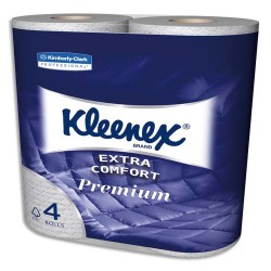 KLX P/4 RLX PAPIER TOILETTE 4P BLC 8484