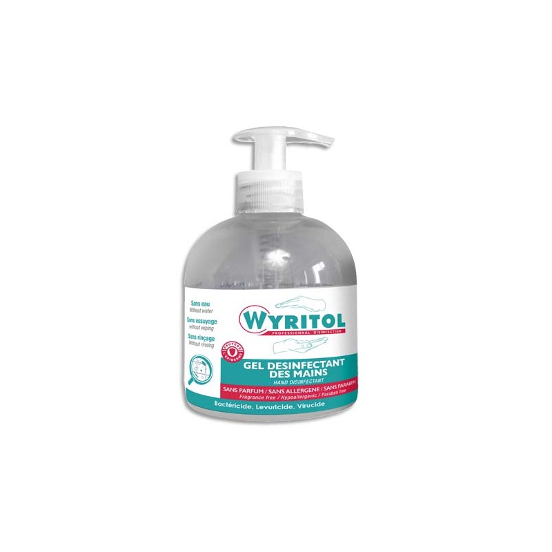 WYR GEL HYDROALCOOLIQUE 300ML PV56150102 WYR GEL HYDROALCOOLIQUE 300ML PV56150102