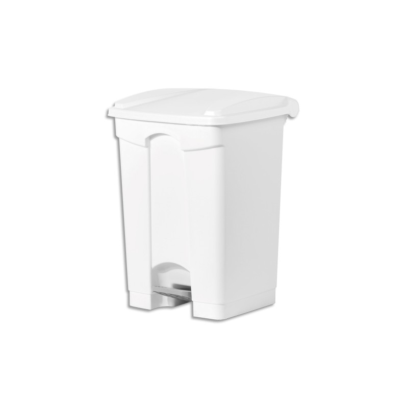 HYG COLLECTEUR A PEDALE 45L BLC MB45BI