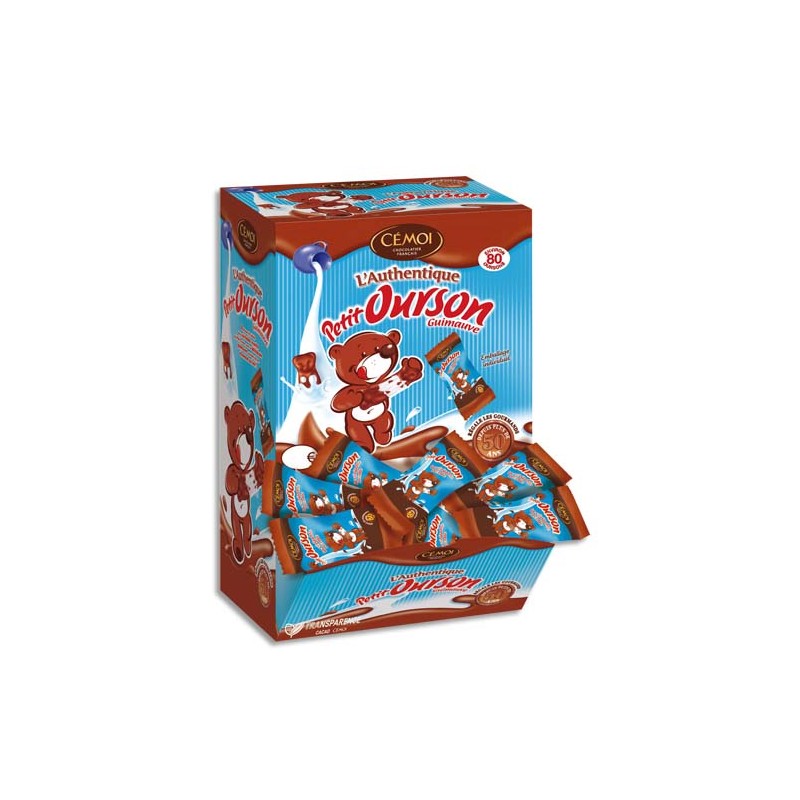 CMI B/80 OURSONS GUIMAUVE CHOCO 8001540 CMI B/80 OURSONS GUIMAUVE CHOCO 8001540