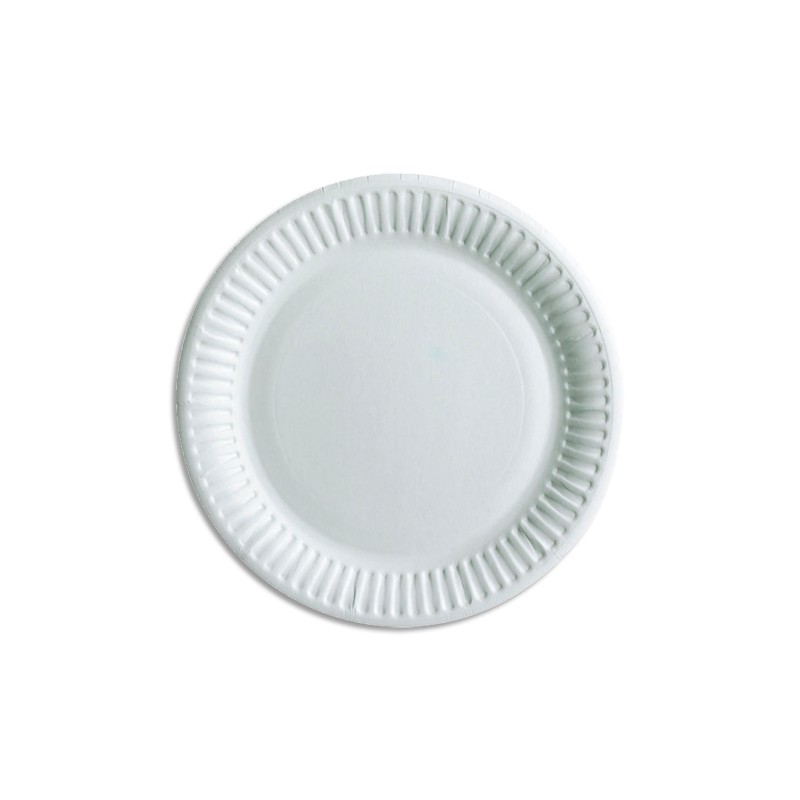 HUH S/100 ASSIETT D15 CART BLC 10000398