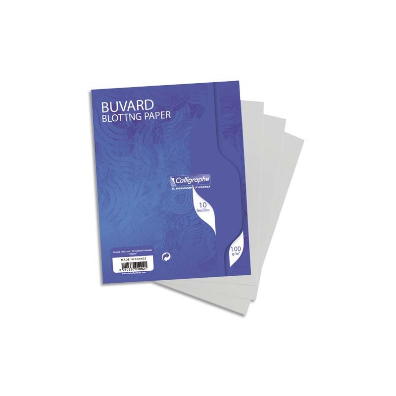 CLF S/10 BUVARD 16X21 100G BLC 1002C CLF S/10 BUVARD 16X21 100G BLC 1002C